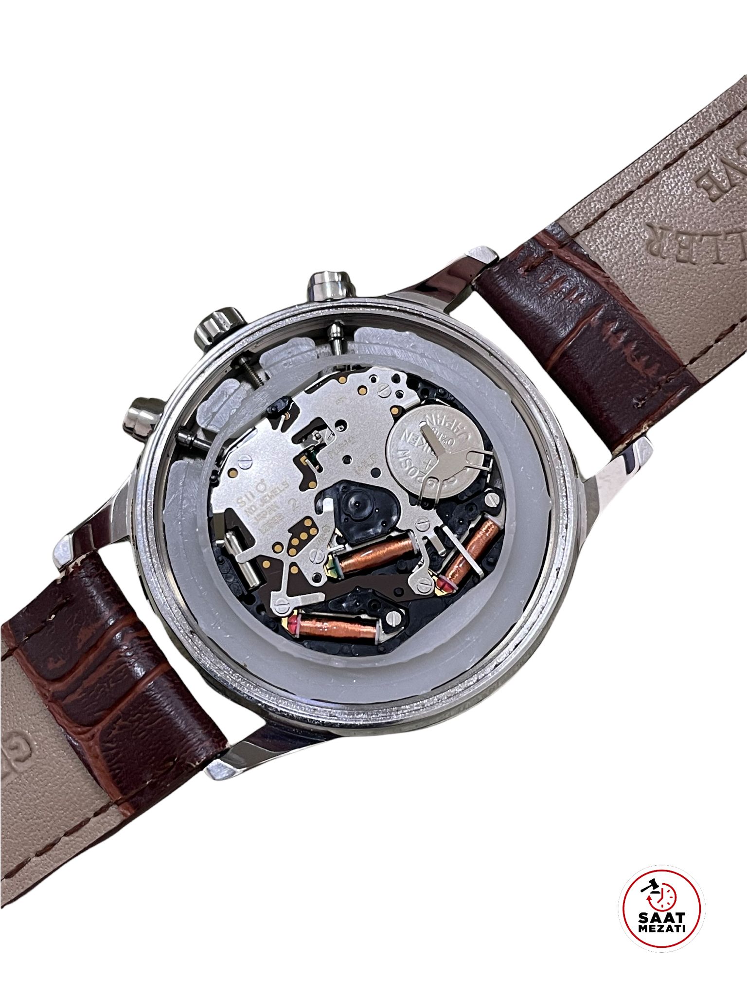 Seiko PULSAR (SEIKO) MOONPHASE CHRONOGRAPH demo ürün fotoğrafı 3